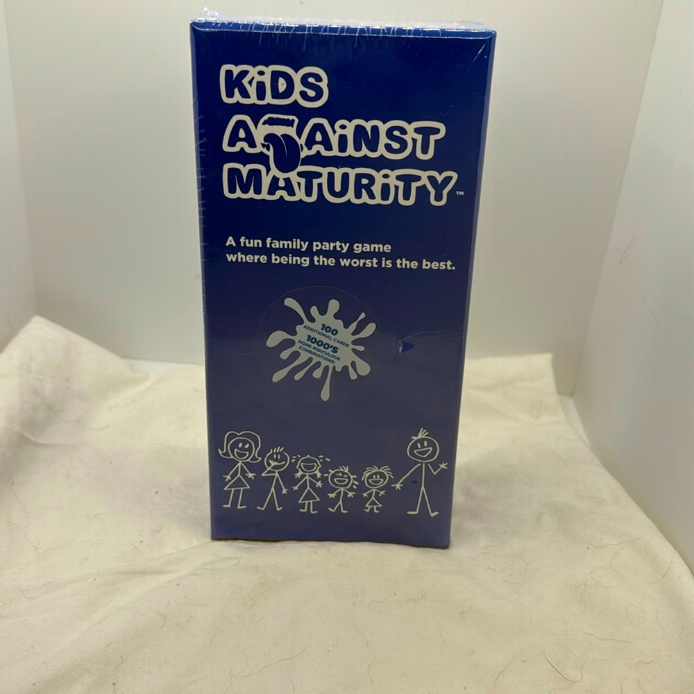 Brand New Sealed Kids Against Maturity Game